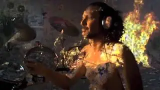 psychedelic  experiment  of  playing off the beat of the echo effect