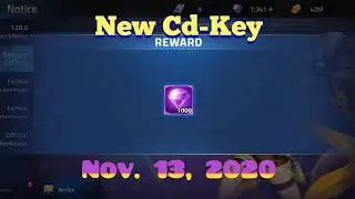 New CD-Key - Nov. 13, 2020 | MLA Gameplay