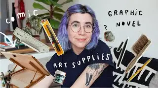 best tools to draw and ink your graphic novel and comics ✎