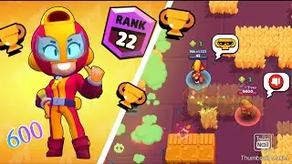 ОЧЕНЬ ПОТНАЯ КАТКА ЗА МАКС 600+ КУБКОВ! #brawlstars