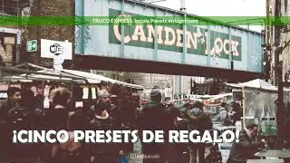 Cómo Instalar Presets en Lightroom - ¡¡Cinco presets de regalo!!