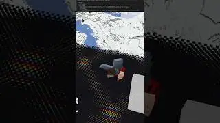 Flying Over a Rainbow Illusion in Minecraft!  #MindBlown