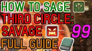 FFXIV How To Sage P3 Savage (3rd Circle Savage)