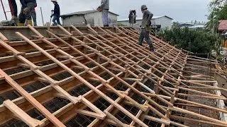 Concrete Staircase Construction Process | Step Staircase | Timber Formwork Full Documentary’s Works