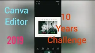 TERBARU 2019 ! Cara Edit 2 atau 3 Foto Jadi 1 ( 10 Years Challenge ) | Arisduts