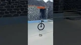 The world's longest bicycle tested!