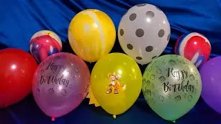 FUN SONIC THE HEDGEHOG BIRTHDAY BALLOONS POP!!!
