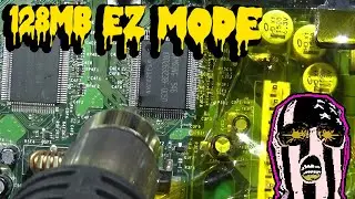 Easy Mode Xbox 128mb Ram Upgrade using Hot Air