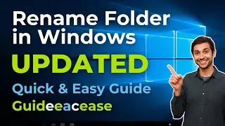 Rename Folder in Windows UPDATED: Quick & Easy Guide 2025
