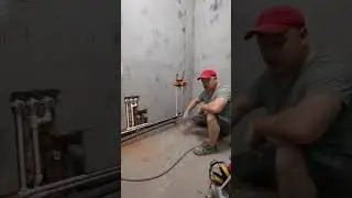 Подача воды для сантехники,простой вариант.