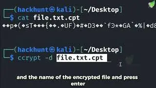 🔒 How to Encrypt Files Using Kali Linux | Beginner's Guide to Data Encryption on Kali Linux