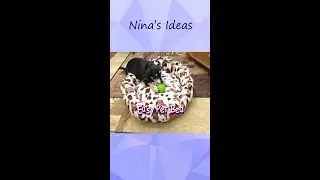 DIY Dog Bed Making At Home - Pet Bed From Old Plaid - Recycling Idea - Sewing Tutorial