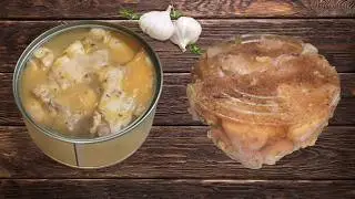 Canned Chicken with Jelly. Supplies for Hard Times.