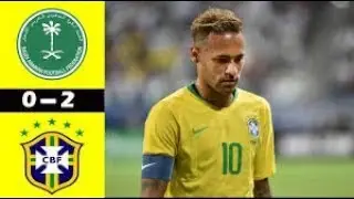 Saudi Arabia vs Brazil 0-2 Highlights & All Goals | International Friendlies