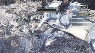 Ending my little cancer pony with jump attacks! - Monster Hunter: World