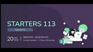Maximum Score || Starters 113 Codechef  Contest Solution with Explanation