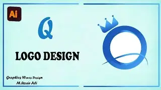 Q Letter Logo Design in Adobe illustrator|How to create Q Logo Design in Adobe illustrator toutrial