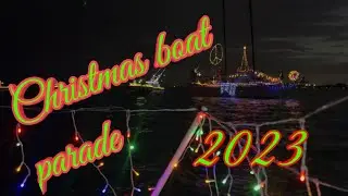 2023 Fort Pierce Christmas boat parade.