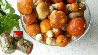 Маринованные грибы. Заготовки на зиму. Любимый рецепт.