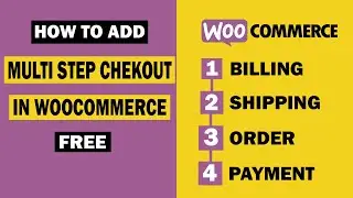 How to add multi step checkout in woocommerce | In HIndi 