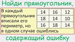 Olympiad problem on the perimeters of rectangles