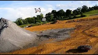 Arrma Mojave 6s and Typhon 3s Ripping up the Construction Site