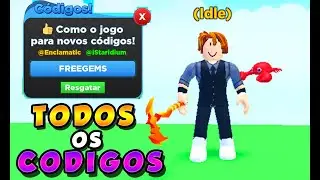 TODOS OS CÓDIGOS DO IDLE HEROES SIMULATOR - ROBLOX