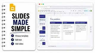 How to Add and Edit Free Templates in Google Slides (Template Editing Basics)