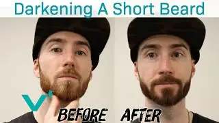 How To Color A Short/Stubble Beard To make It Darker