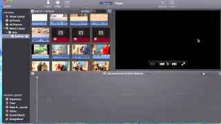Screencast to create iMovie Project
