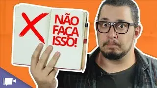 ERROS que youtubers iniciantes cometem nos ROTEIROS de VIDEOS