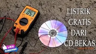 TERYATA CD BEKAS BISA MENGHASILKAN LISTRIK !!!