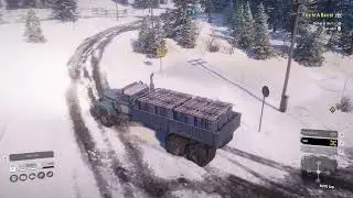 SnowRunner   103    Fire In A Barrel   Deliver to the Port Fuel