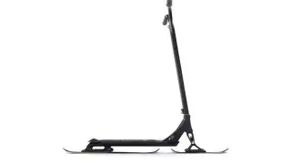 TESTING SNOW SCOOTER FOR FIRST TIME!