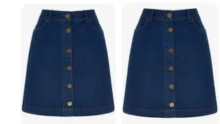 How to Cut a Short/simple Skirt For Beginners Step by Step #skirt #shorts
