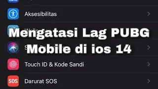 Cara Mengatasi Lag PUBG Mobile di IOS 14