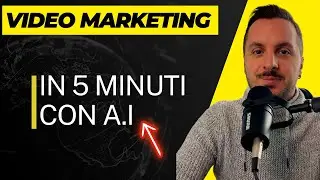 Crea video marketing in 30 secondi con Intelligenza Artificiale