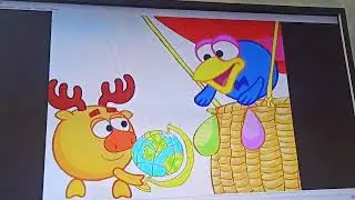 Открытие DVD-диска Смешарики Куда уходит старый год? (2004)