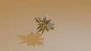 dust particle is rendered in blender.