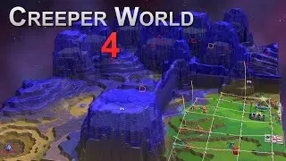 Upside down land | Creeper flow but Funni | TrickyCorp | Creeper World 4 Gameplay