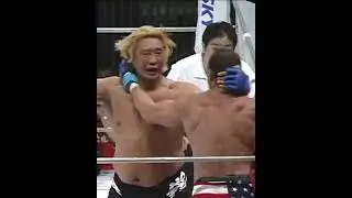 Don Frye & Yoshihiro Takayama punch up .
