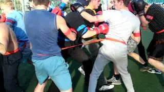 Стенка на стенку в наручниках  [ЗнамяБорье]
