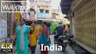 Walking Tour Varanasi, India🇮🇳 | 4K60fps