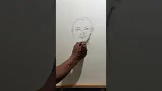 How to Draw a Face for Beginners. My wife's Hair in Her 30's V 50's  #art #drawing  #drawingtutorial