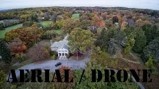 Abandoned Delinquent School - Aerial Drone - 4K