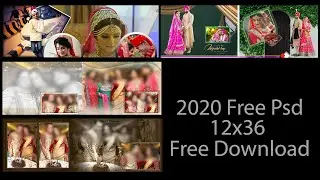 2020 BEST WEDDING 12x36 PSD File Part 04 Free Download
