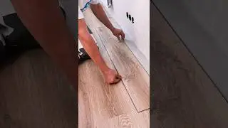 Укладка последнего ряда напольных покрытий