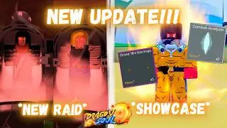 New Insane Dr. Gero Raid & All Drop Showcase | Roblox Dragon Soul