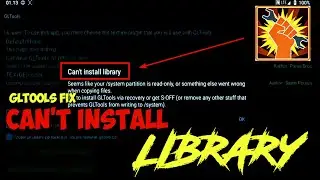 FIX GLTOOLS ERROR LIBRARY BUILDING FAILED | GLTOOLS APK ANDROID 7/8/9 ROOT | BANG LEVV