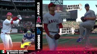 DODGERS - ANGELES ANGELS | MLB THE SHOW 23 | NARRACIÓN ESPAÑOL ERNESTO JEREZ